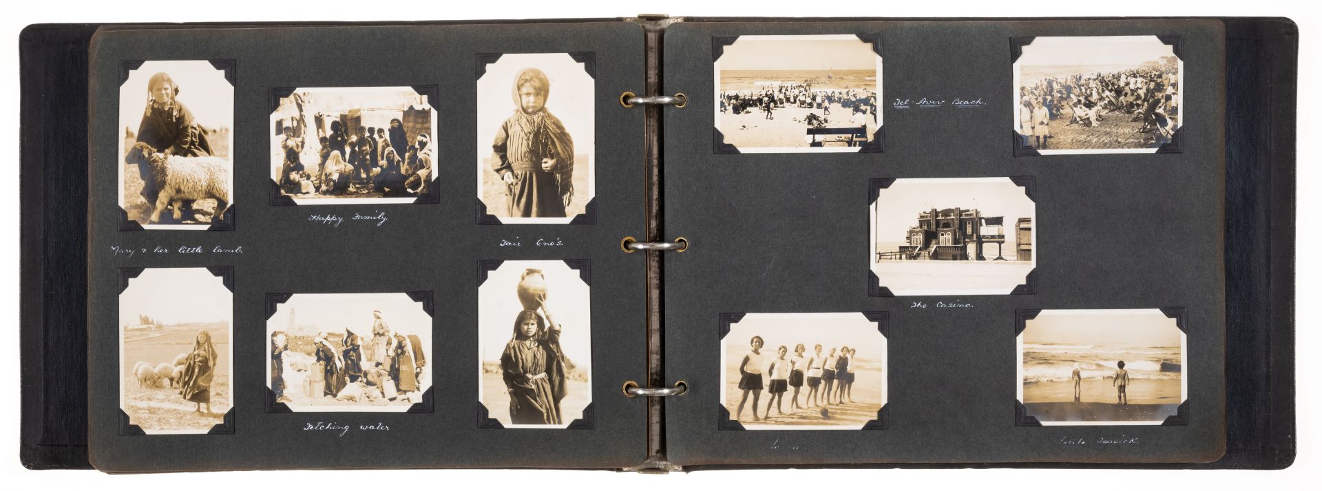 Middle East.- Photograph Album of the Middle East, c.290 vintage photographic prints, c.1928-32 - Bild 2 aus 2