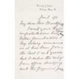 Biologist.- Carpenter (William Benjamin) 9 Autograph Letters signed to a variety of people, 1845-...