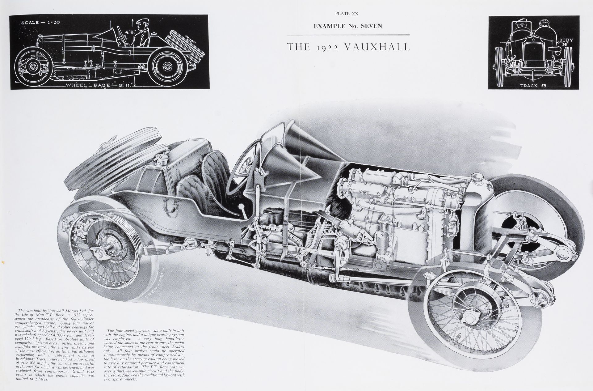 Grand Prix.- Earl (Cameron C.) Investigation into the Development of German Grand Prix Racing Car...