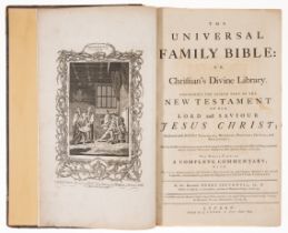 Southwell (Rev. Henry) The Universal Family Bible: or, Christian's Divine Library, 2 vol., [c.177...