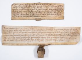 West Yorkshire.- Charter, William de Boelay, clerk, confirms to William de la Grave, son of Adam ...
