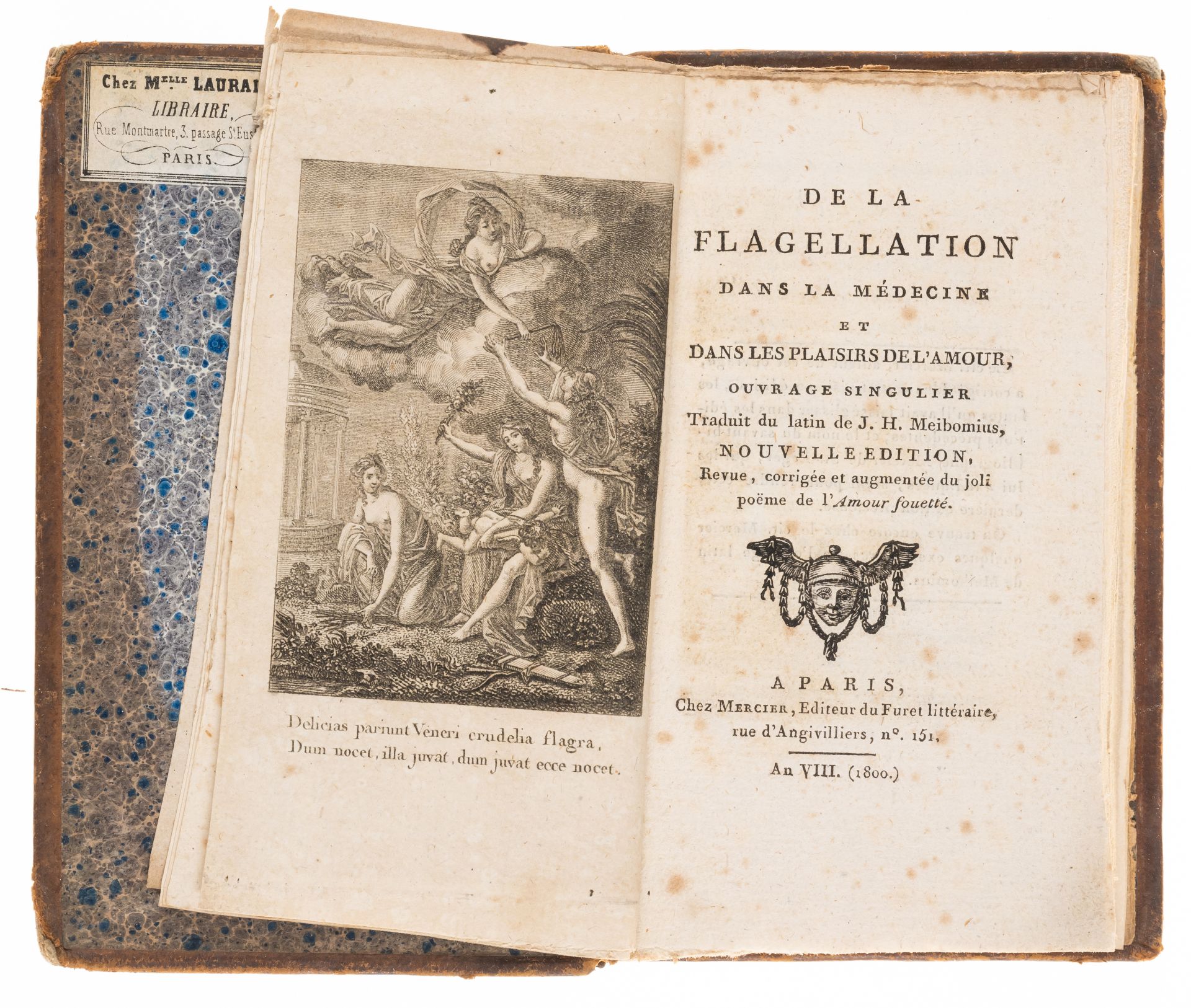 Flagellation.- Meibom (Johann Heinrich) De la flagellation dans la medecine et dans les plaisirs ...