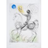 Salvador Dalí (1904-1989) Cavalier et la Mort, from Faust (La Nuit de Walpurgis) (Field 69-1H; M...