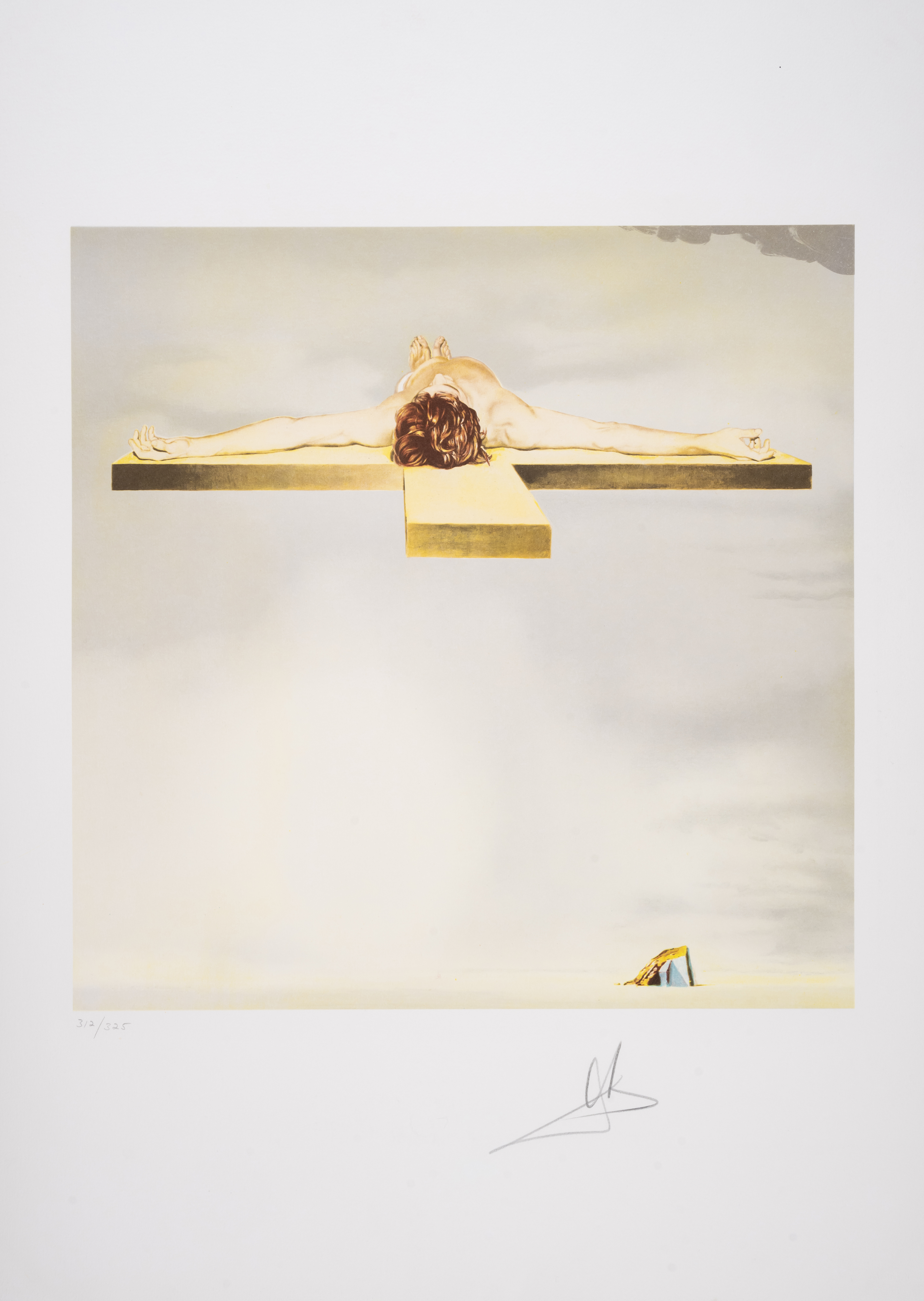 Salvador Dalí (1904-1989) Christ of Gala I and II (Field 82-1A and B; Not in M&L) - Image 3 of 4