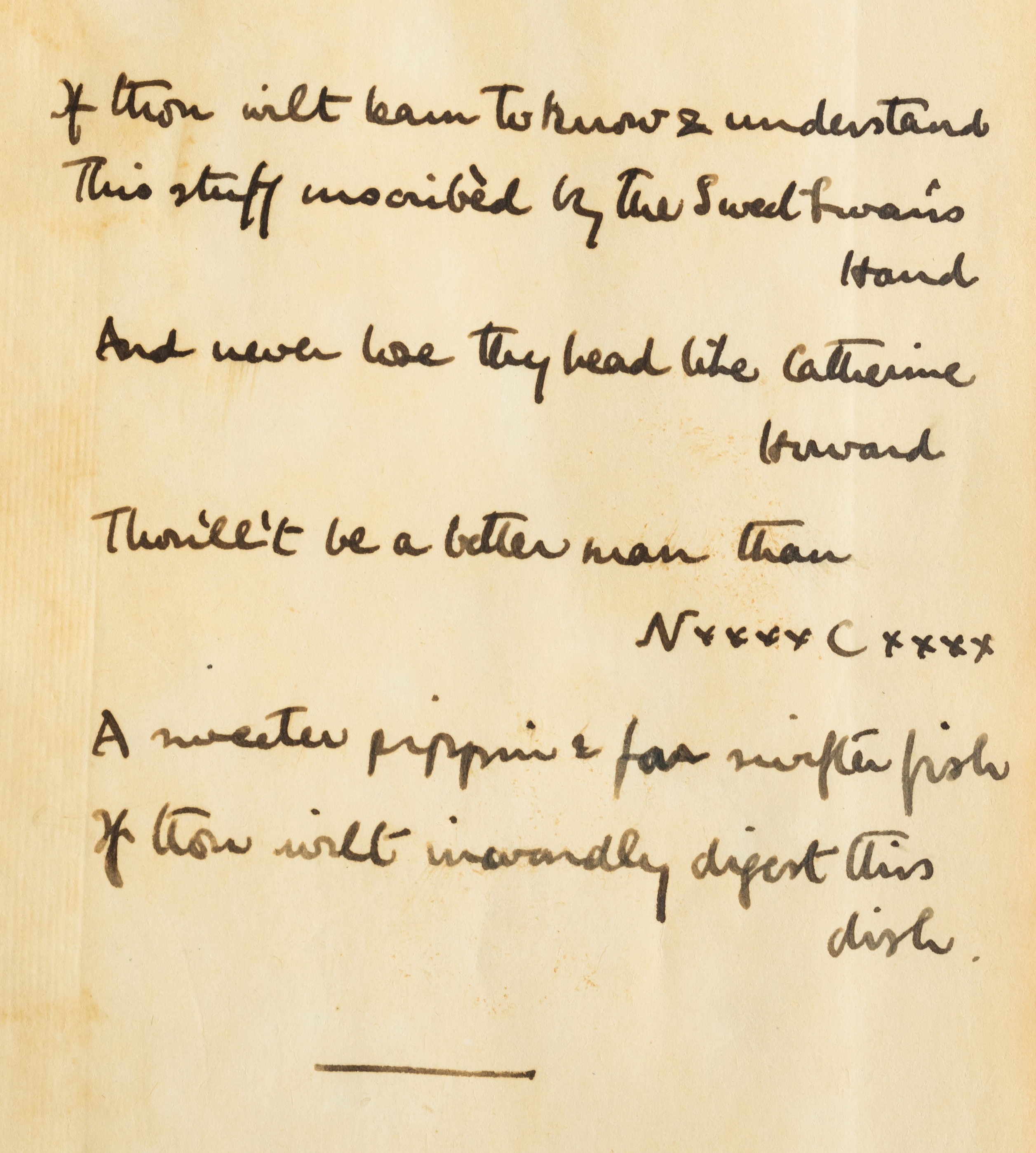 Coward (Noël).- The Shakespeare Anthology, autograph poem from Noël Coward, 1928 & others with in... - Image 3 of 5