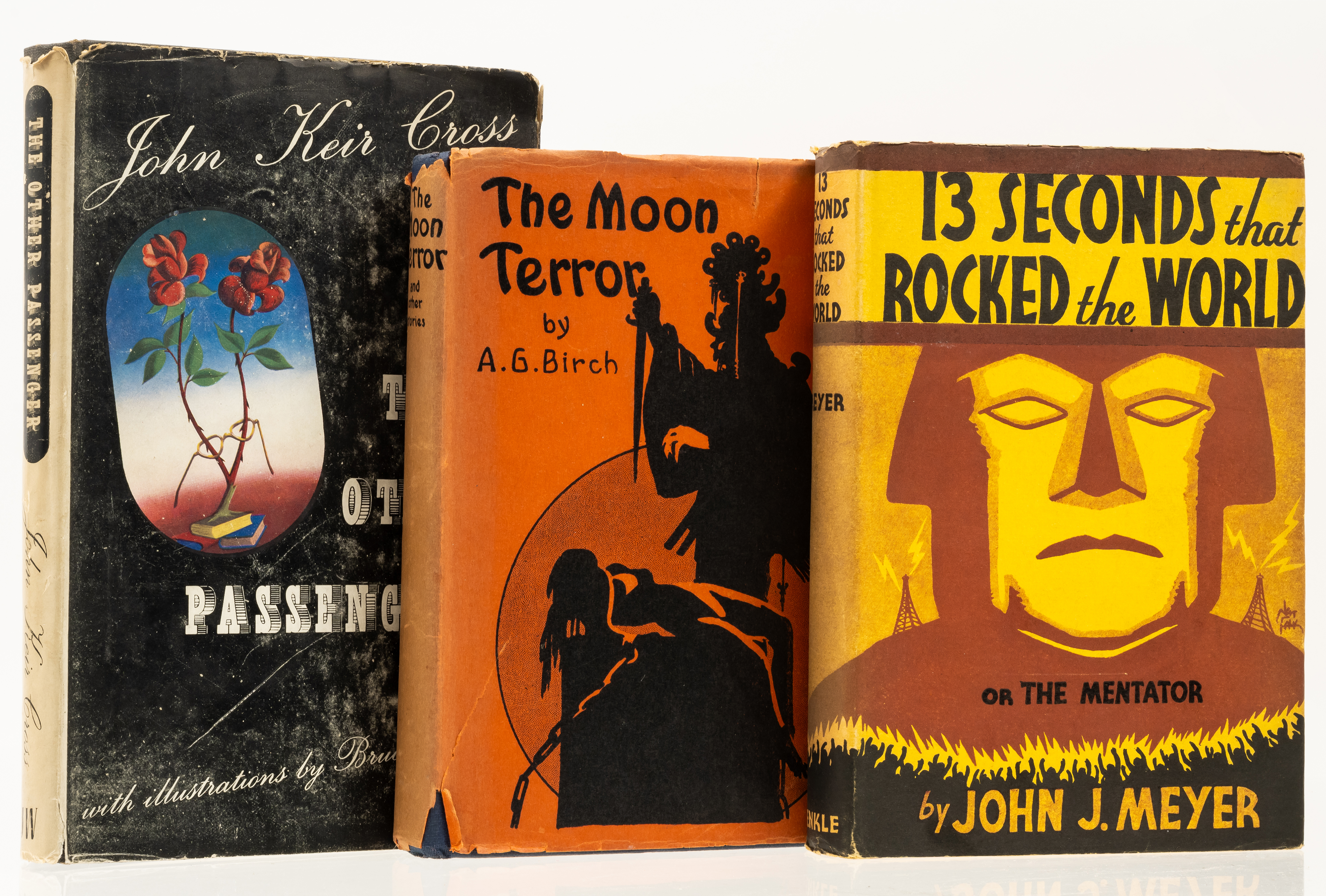 Birch (A.G.) The Moon Terror, first edition, Indianapolis, 1927 & others, science-fiction (c.65)