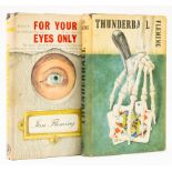 Fleming (Ian) For Your Eyes Only, first edition, 1960 & Thunderball, 1961 (2)