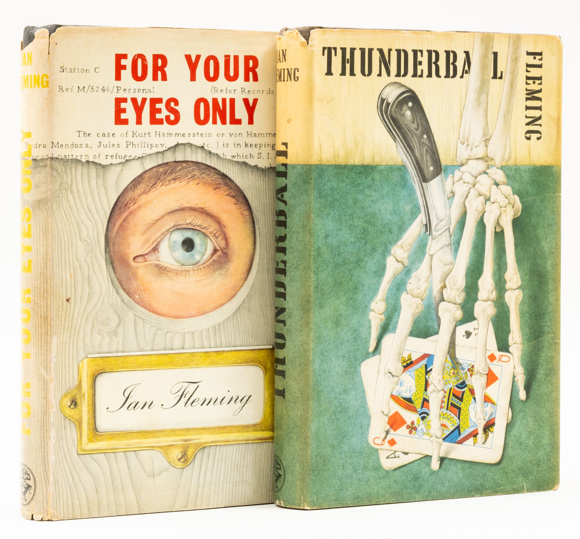 Fleming (Ian) For Your Eyes Only, first edition, 1960 & Thunderball, 1961 (2)