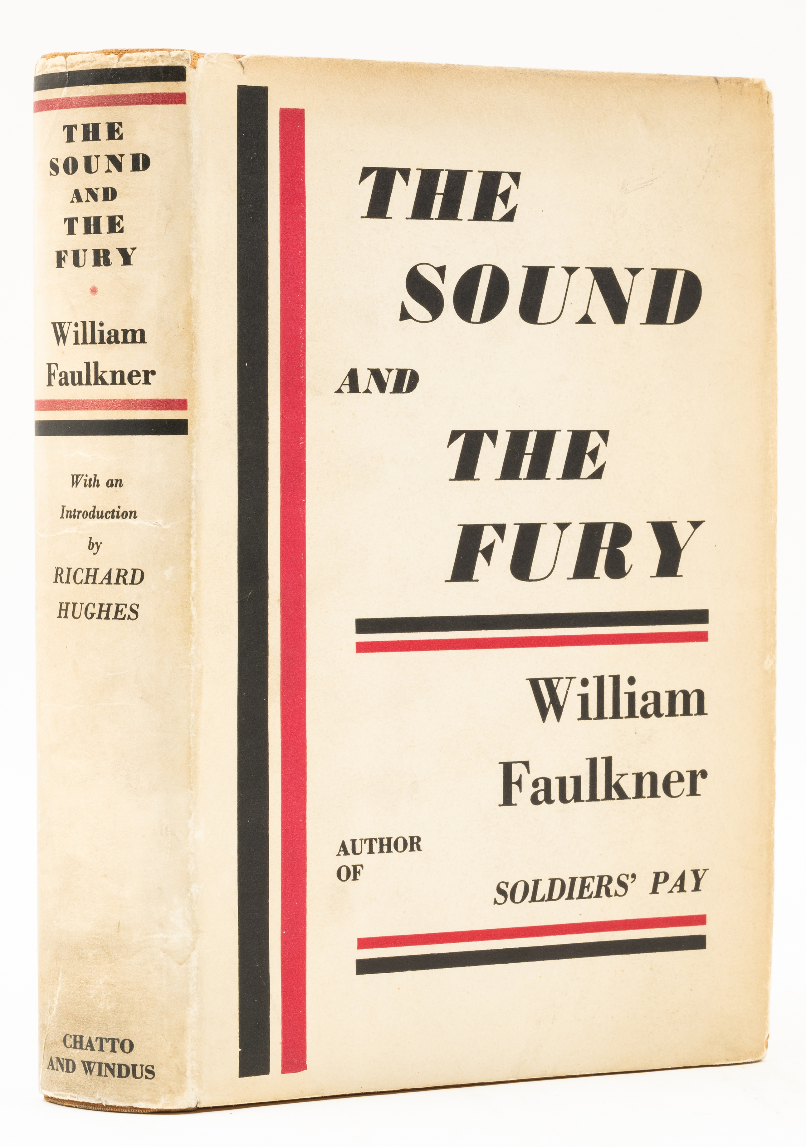 Faulkner (William) The Sound and the Fury, first English edition, 1931.