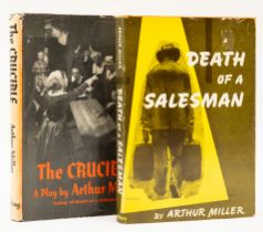 Miller (Arthur) Death of a Salesman, 1949 & The Crucible, first editions (2)