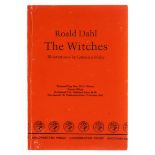 Dahl (Roald) The Witches, uncorrected proof, bookplate signed by the author, 1983.