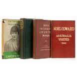 Coward (Noël).- The Shakespeare Anthology, autograph poem from Noël Coward, 1928 & others with in...