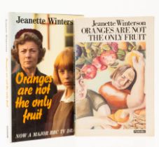 Winterson (Jeanette) Oranges Are Not the Only Fruit, first edition, signed by the author, 1985 & ...