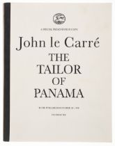 le Carré (John) The Tailor of Panama, special presentation proof copy, signed by the author, 1996.