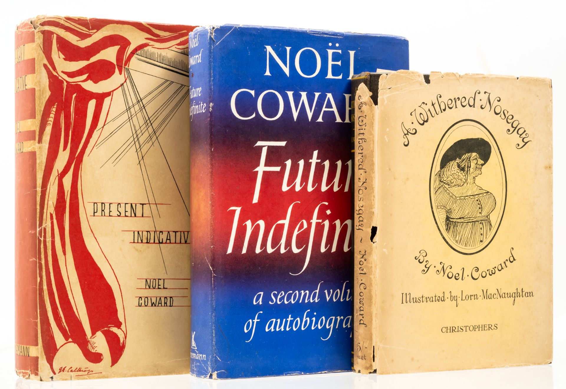 Coward (Noël) A Withered Nosegay, first edition, 1922 & others by Coward, including one signed by...