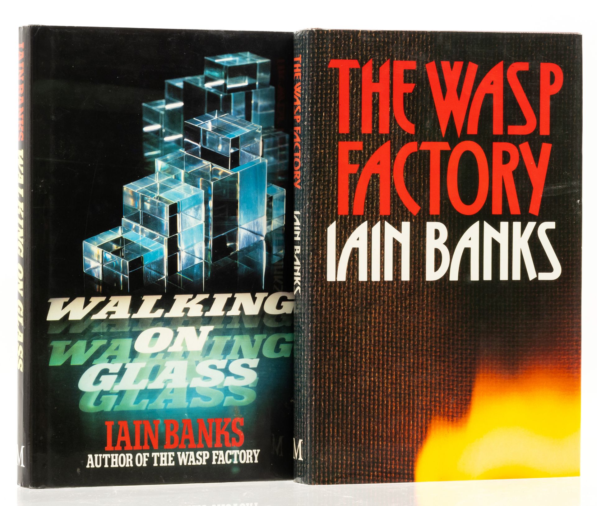 Banks (Iain M.) The Wasp Factory, first edition, 1984 & Walking on Glass, 1985 (2)