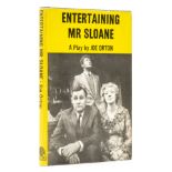 Orton (Joe) Entertaining Mr Sloane, first edition, 1964.