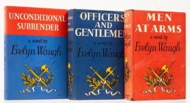 Waugh (Evelyn) [The Sword of Honour Trilogy], first edition, 1952-61.