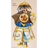 Theatre.- Pogedaieff (Georges Anatolievich) Original costume design for 'Mandarin', probably from...