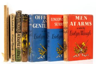 Waugh (Evelyn) The Sword of Honour trilogy, first edition, 1952-61 & others, Waugh (8)