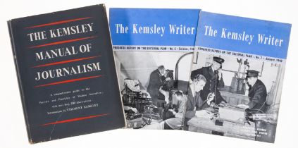 Fleming (Ian).- Gomer Berry (James, 1st Viscount Kemsley) The Kemsley Manual of Journalism, first...