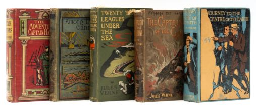 Verne (Jules) Twenty Thousand Leagues Under the Sea, 1902 & others, early reprints by Verne in pi...