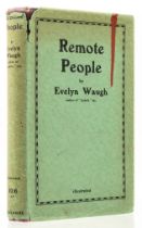 Waugh (Evelyn) Remote People, first edition, 1931.