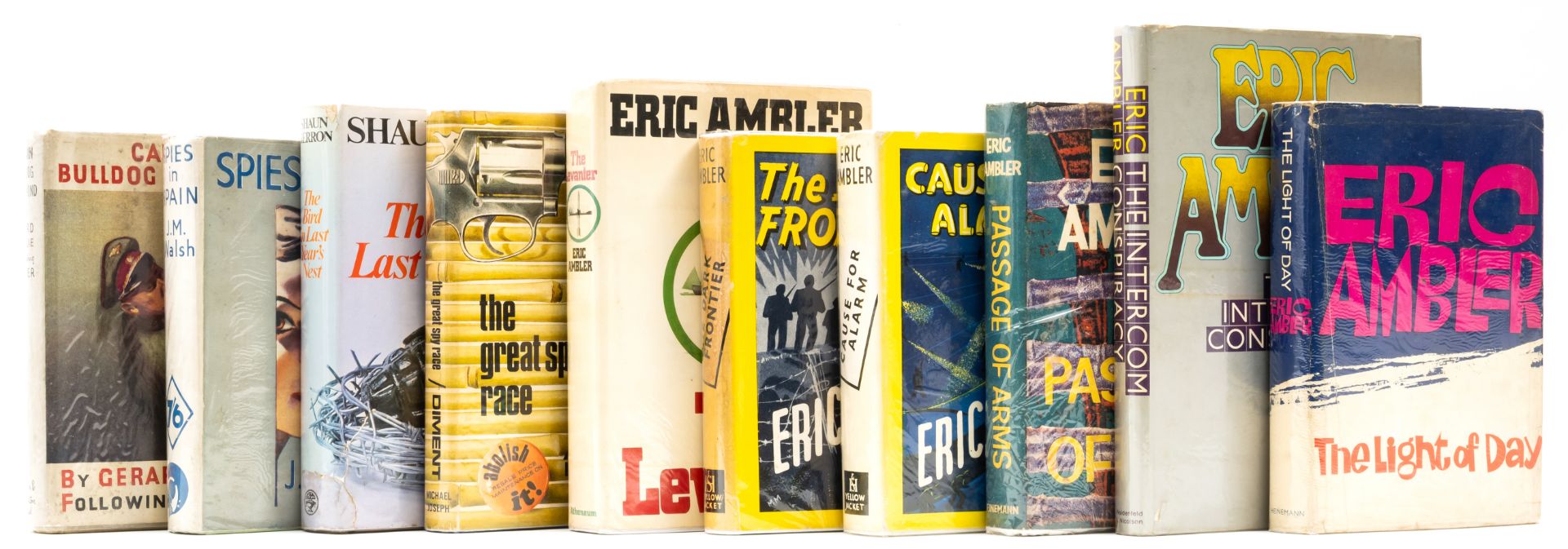 Ambler (Eric) The Light of Day, first edition, 1962 & others, spy fiction (10)