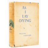 Faulkner (William) As I Lay Dying, first English edition, 1935