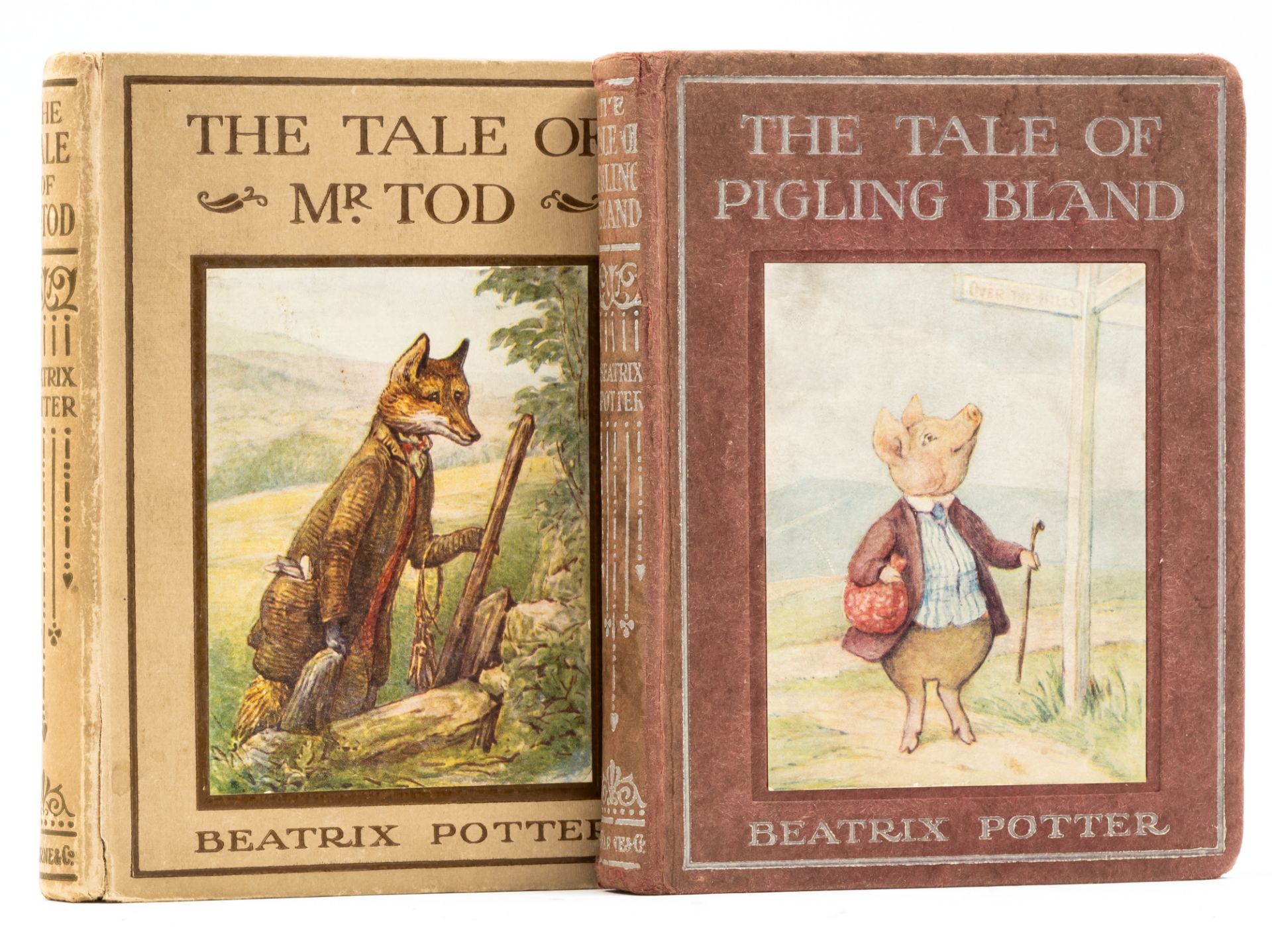 Potter (Beatrix) The Tale of Mr Tod, first edition, first or second printing, 1912; and another f...