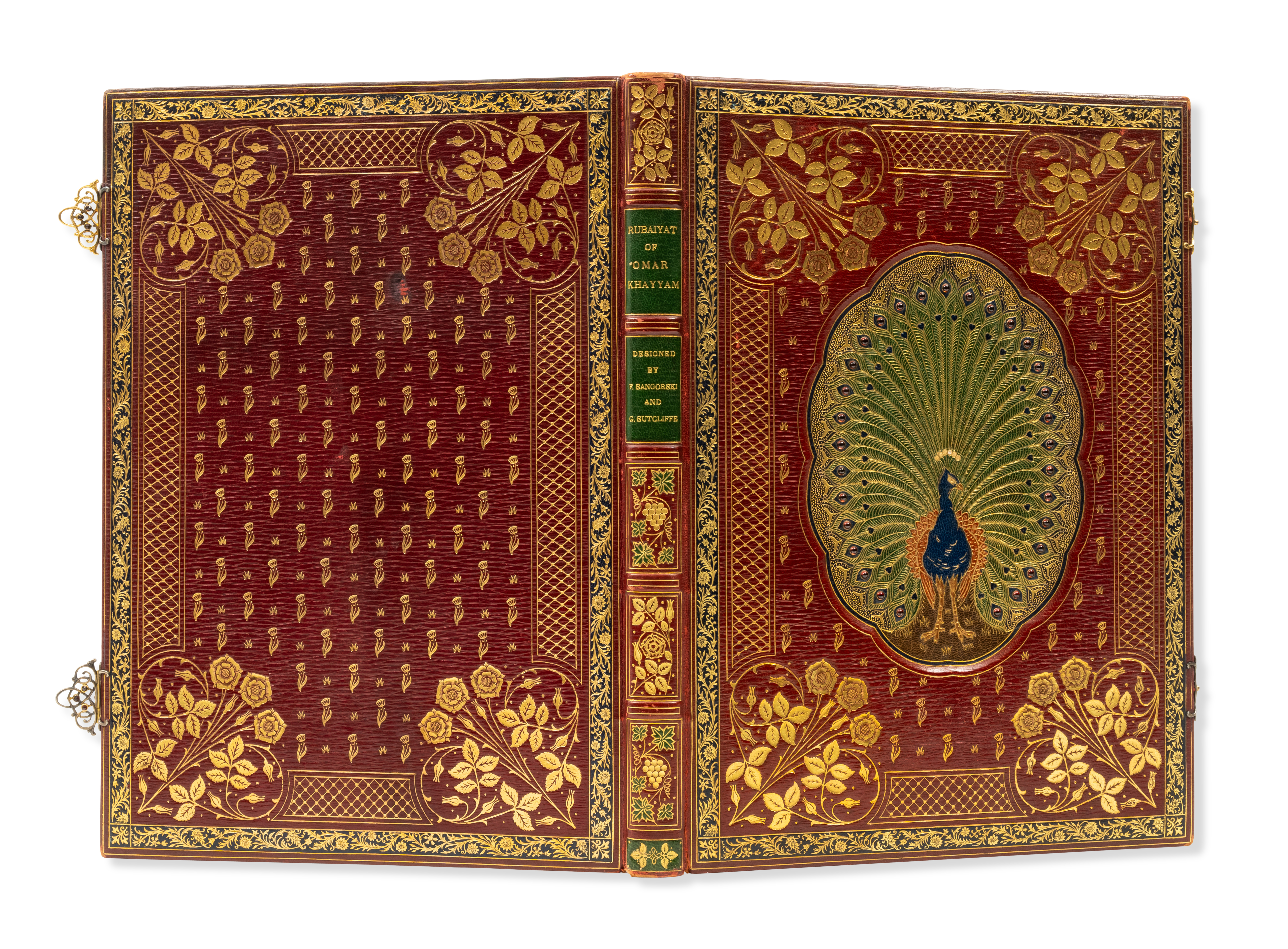 Sangorski & Sutcliffe, binders.- Khayyám (Omar) Rubaiyat, number 2 of 10 copies specially bound i... - Image 3 of 4