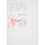 Film.- Sturges (Preston) Sullivan's Travels, signed presentation inscription from Sturges, additi...