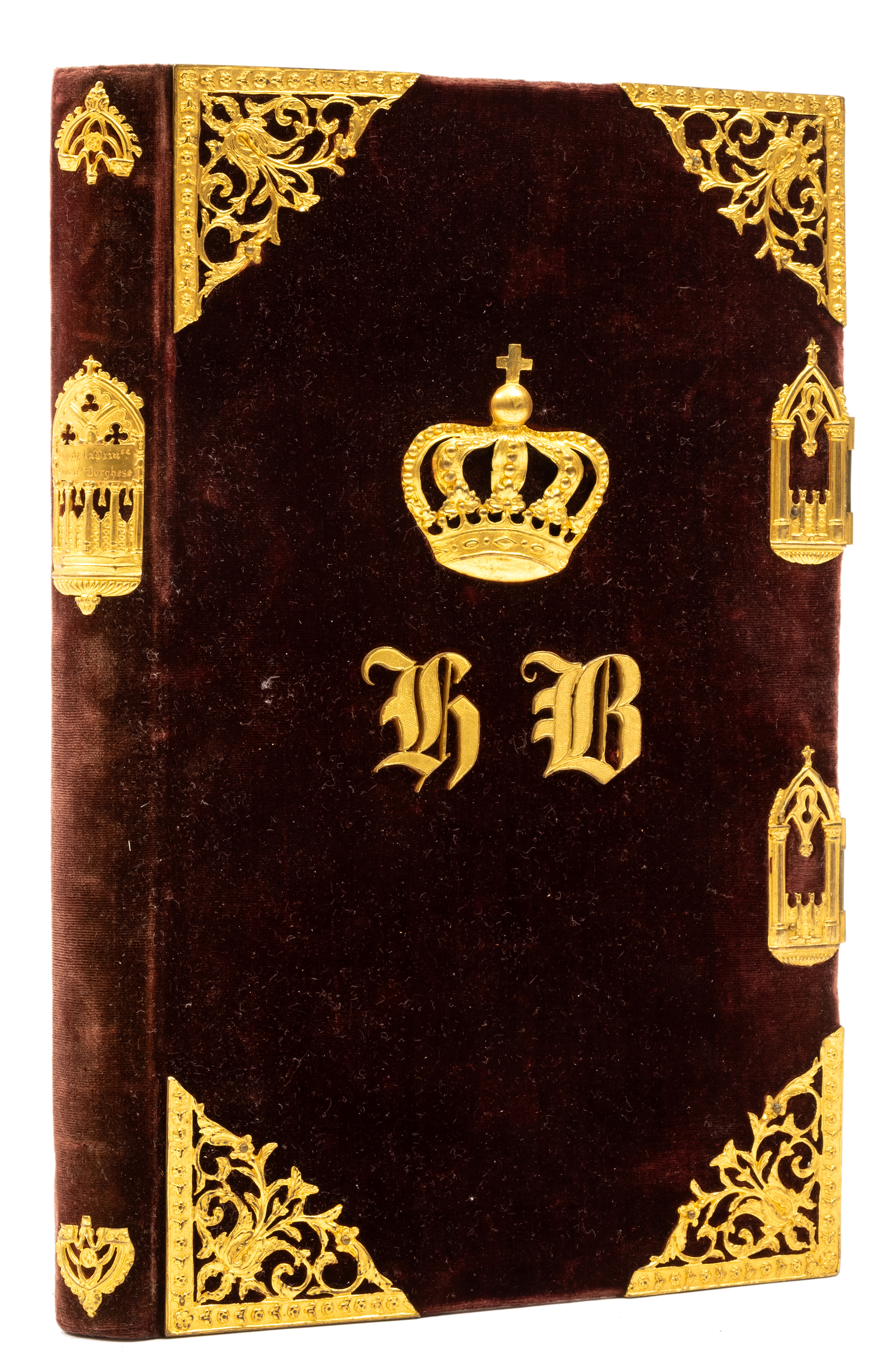 Binding.- Zeloni (A) Vie de la Princesse Borghèse, Paris, Aug. Vaton, 1843.