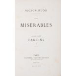 Hugo (Victor) Les Miserables, 10 vol., mixed edition, Paris [Brussels], Pagnerre [Lacroix, Verboe...