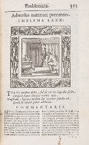 Emblemata.- Alciati (Andrea) Emblemata cum commentariis & notis, Padua, Pietro Paolo Tozzi, 1621
