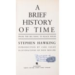 Hawking (Stephen) A Brief History of Time, signed with author's thumb-print, 1995.