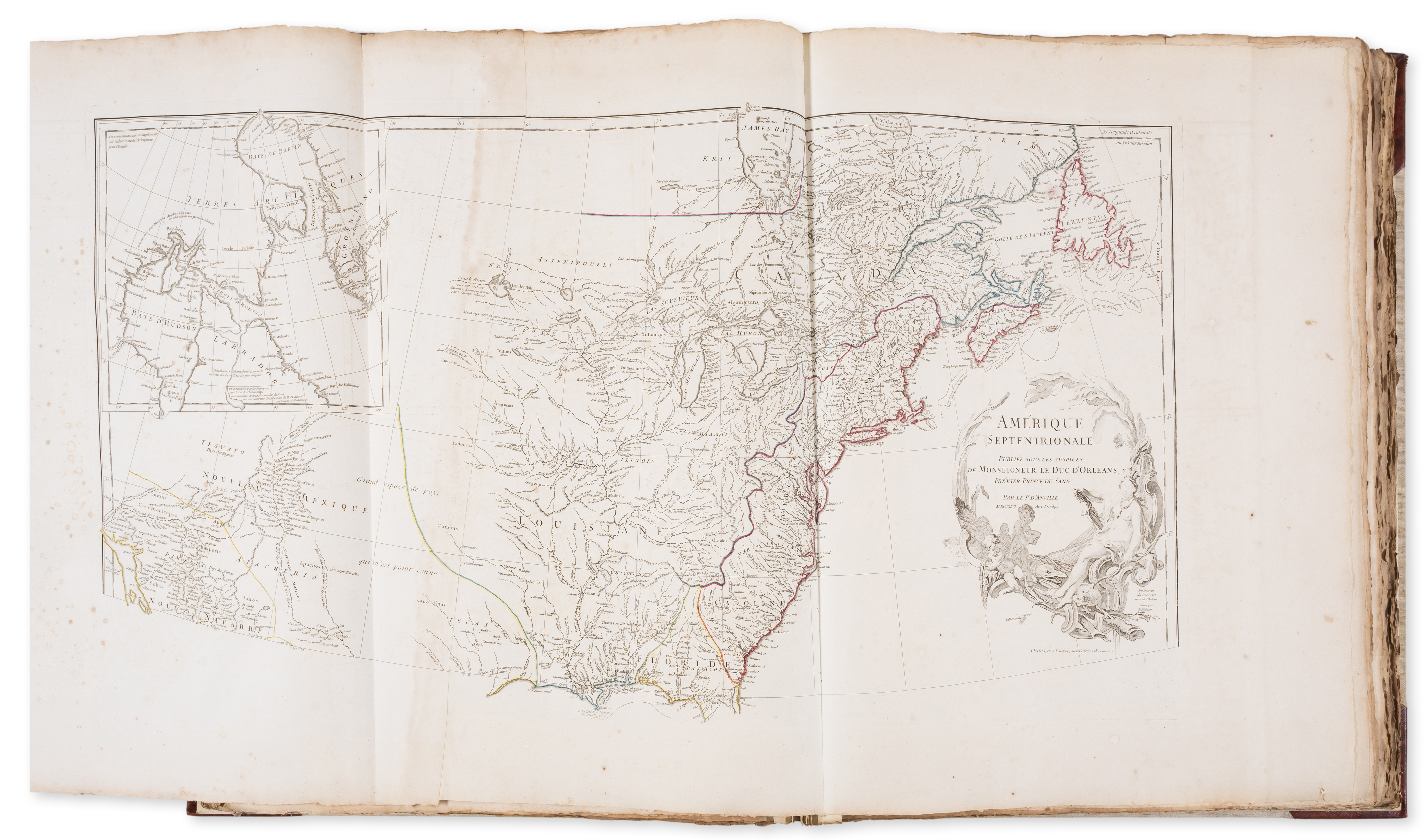 d'Anville (Jean Baptiste Bourguignon) [Untitled Composite Atlas with 102 map sheets], [probably c...