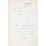 Anderson (Maxwell) Key Largo, first edition, signed presentation inscription from the author to V...