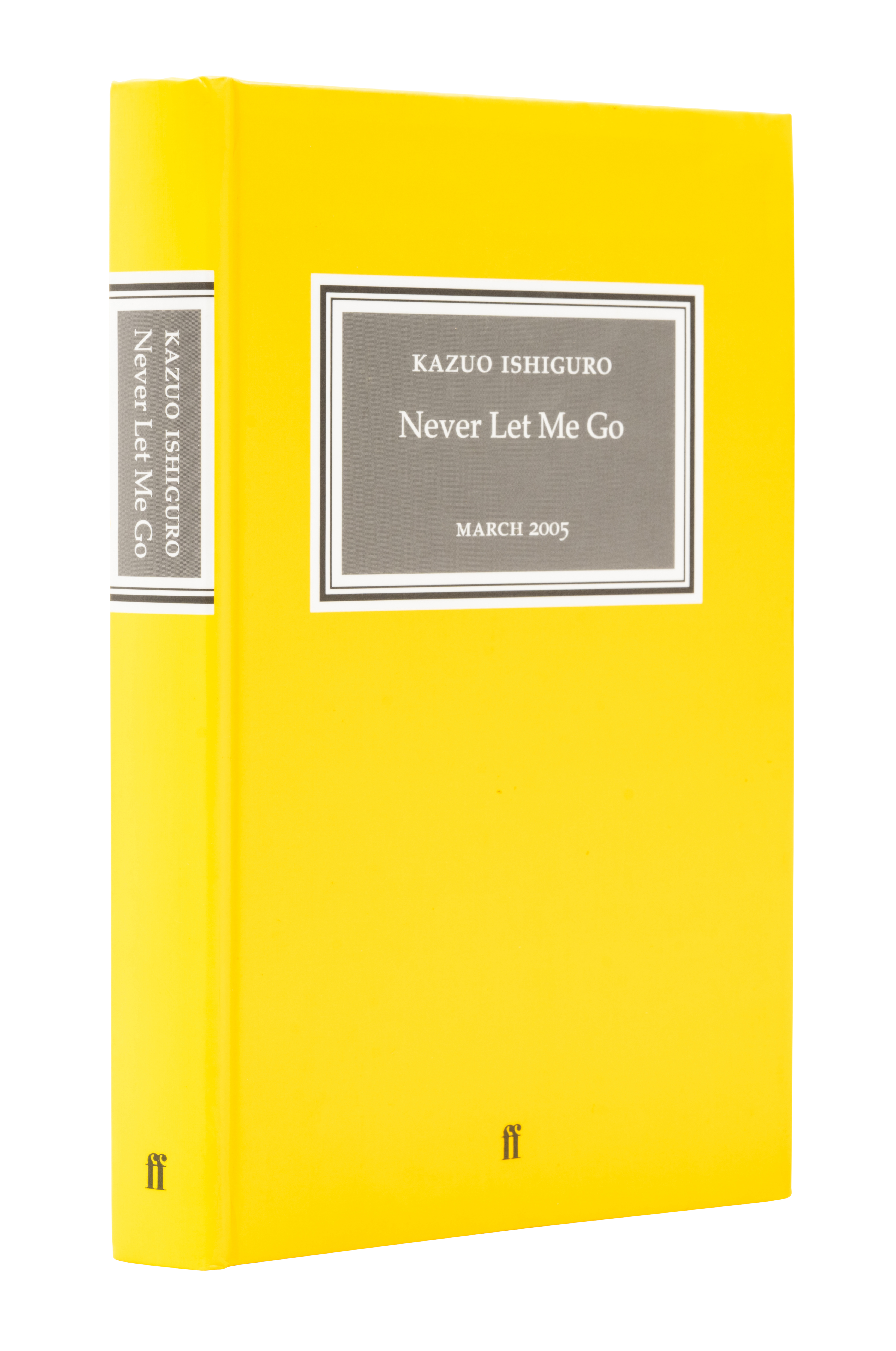 Ishiguro (Kazuo) Never Let Me Go, uncorrected proof, one of 130 copies signed by the author, 2005