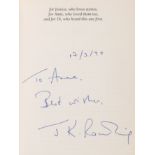 Rowling (J.K.) Harry Potter and the Philosopher's Stone, eleventh printing, signed presentation i...