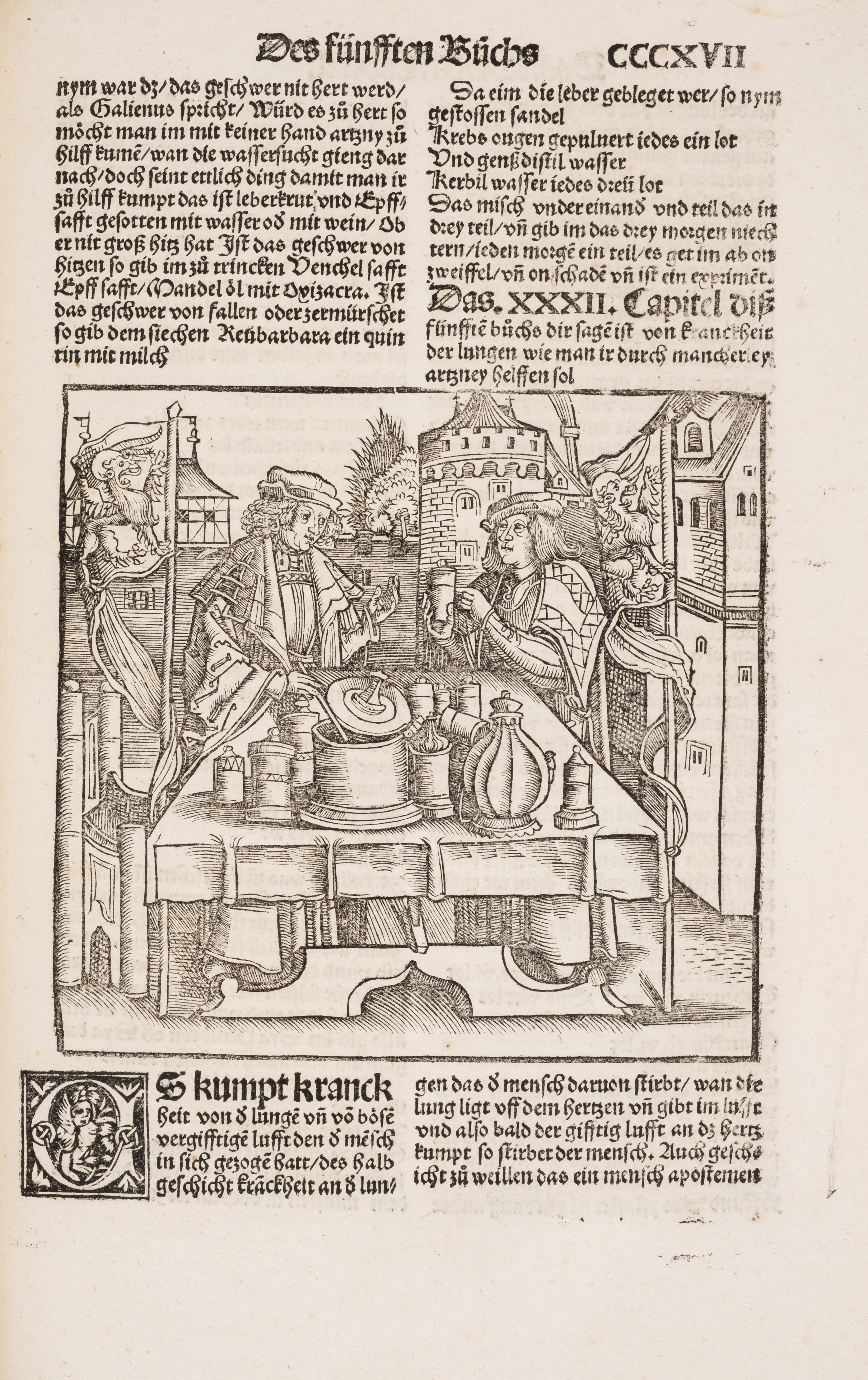 Distilling.- Brunschwig (Hieronymus) Liber de arte Distillandi de Compositis, first edition of th... - Image 2 of 2