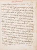 Irish Gaelic.- Penitential, with prayers, Bible extracts and similar, manuscript in Irish and Lat...