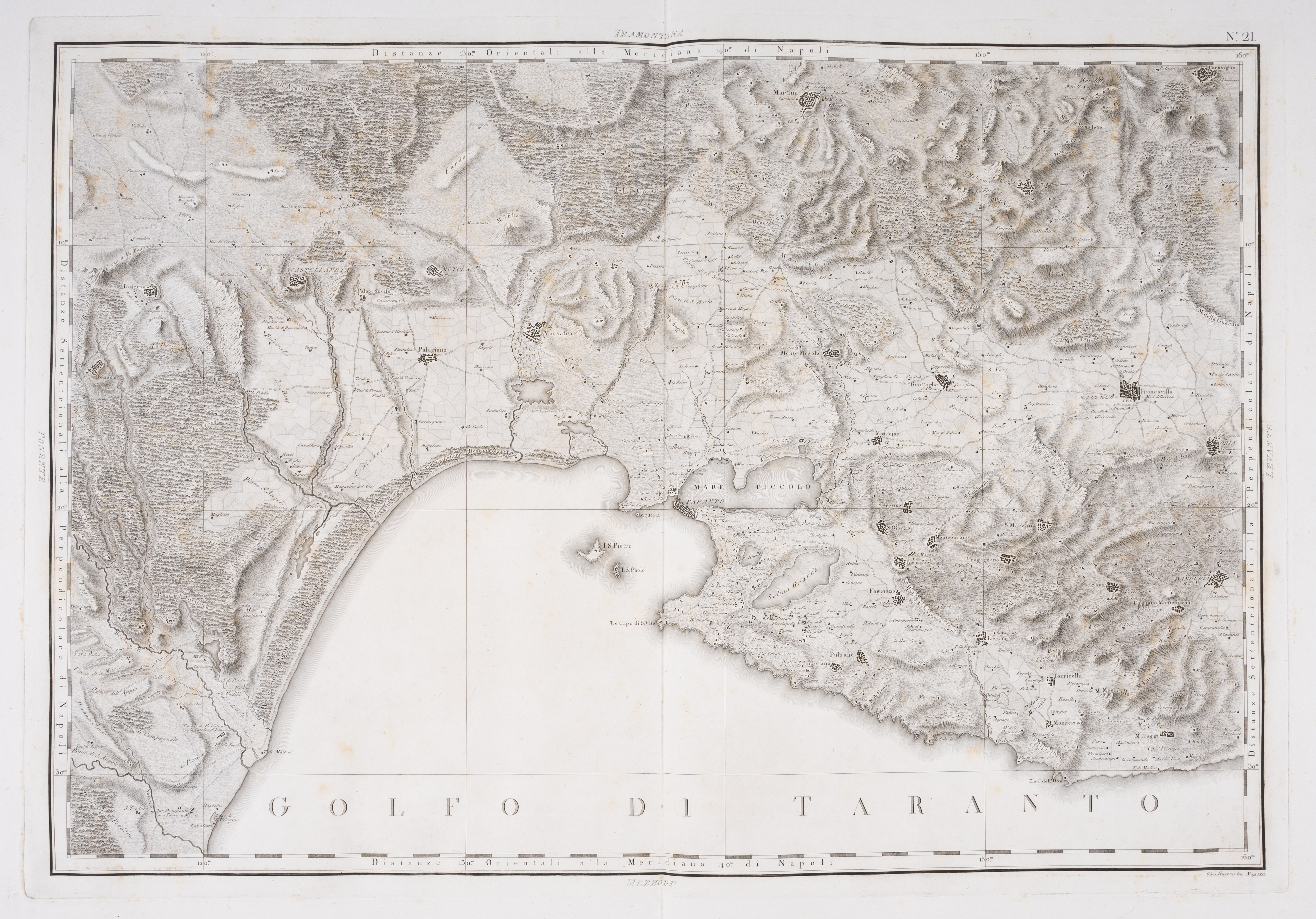 Italy.- Rizzi-Zannoni (Giovanni Antonio) [Atlante Geografico del Regno di Napoli], c.1788-1812