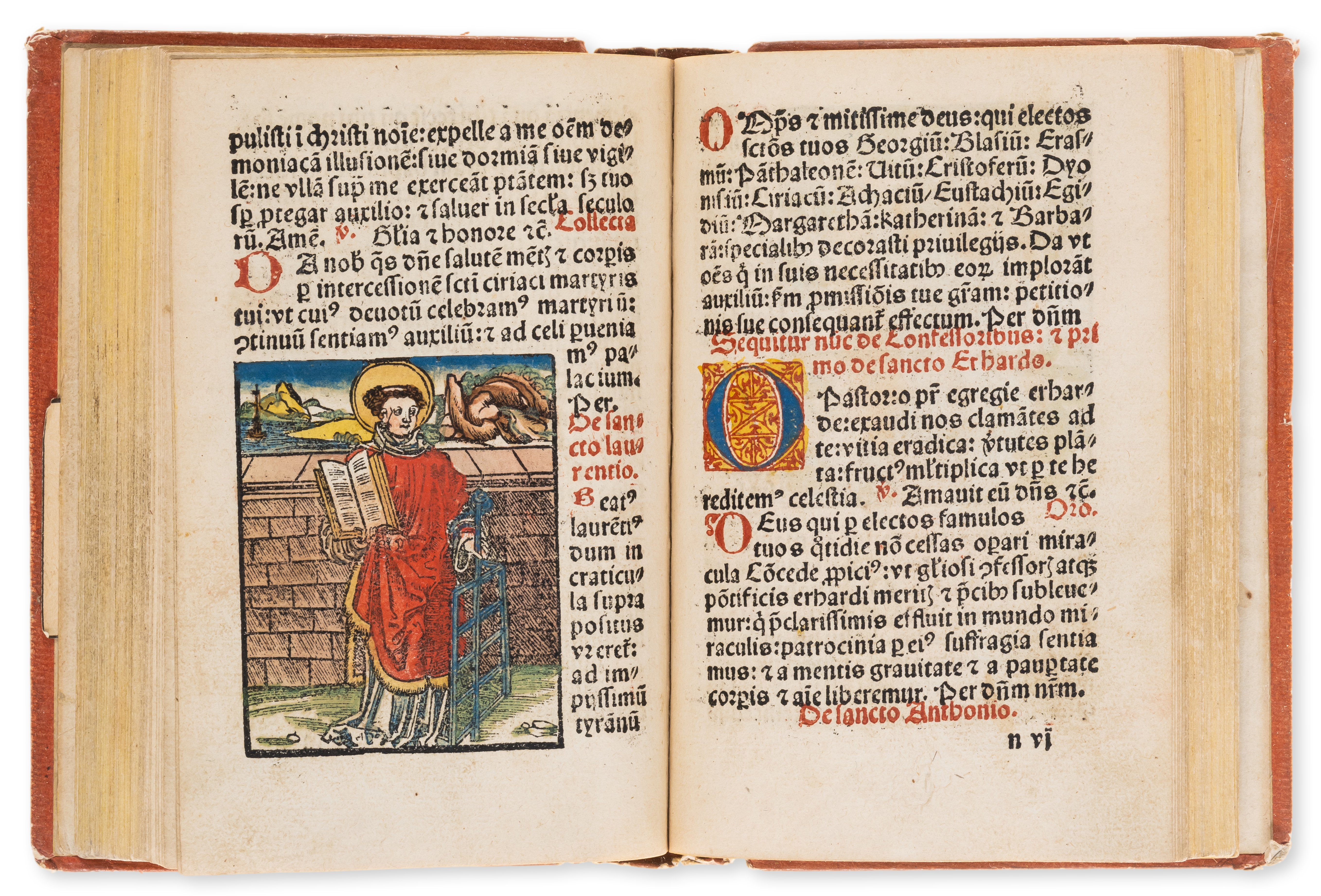 Hortulus anime, woodcuts with fine contemporary colouring, Strassburg, Martin Flach, 1511