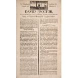 Execution broadside.- child rape.- Dying Speech, Confession, Life, Character and Behaviour of Dav...