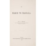 Henty (G. A.) The March to Magdala, first edition, Tinsley Brothers, 1868