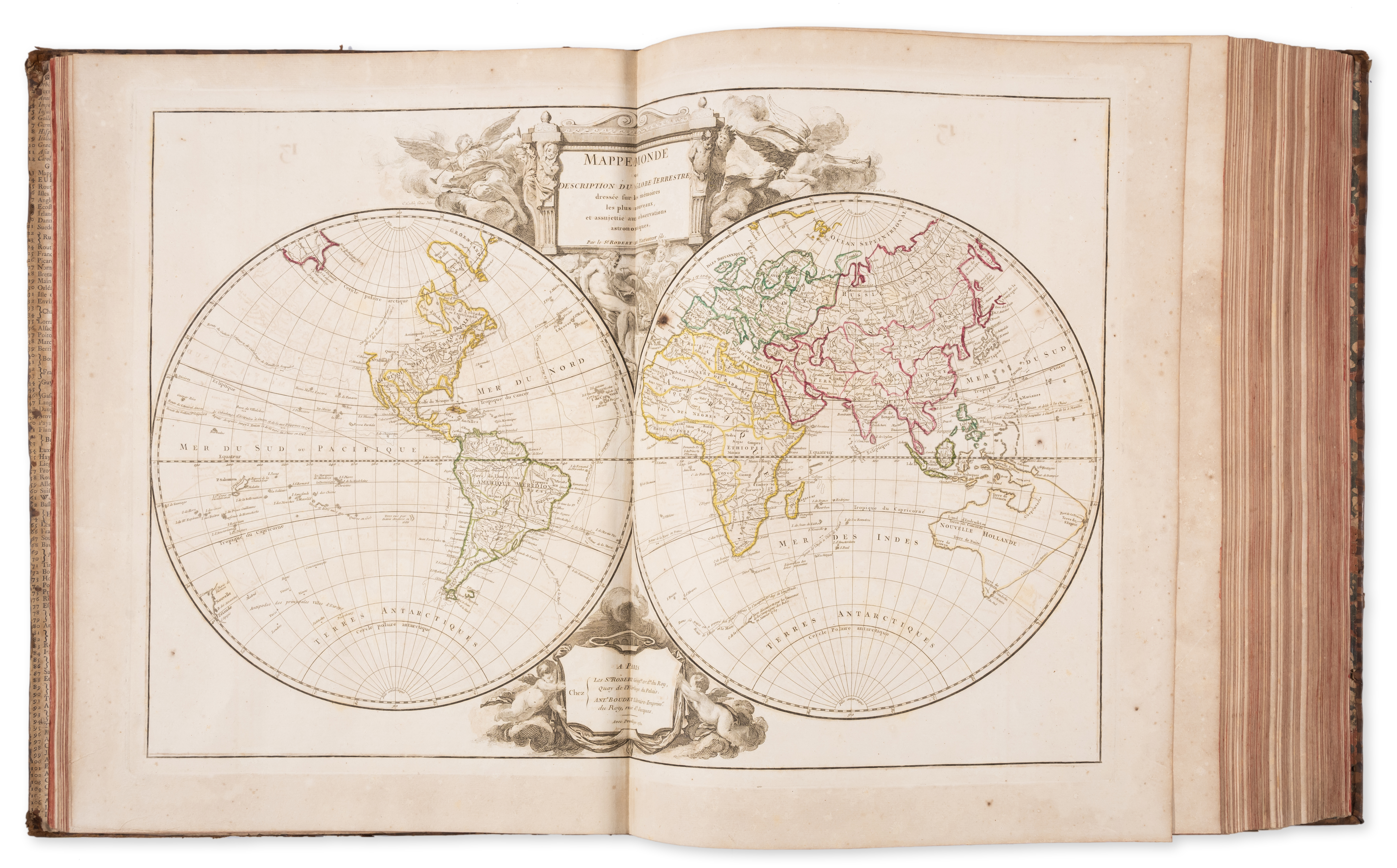 Robert de Vaugondy (Gilles) Atlas Universel, 1757 - Bild 3 aus 3