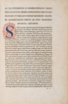 Simonetta (Giovanni) Commentarii rerum gestarum Francisci Sfortiae, first edition, [edited by Fra...