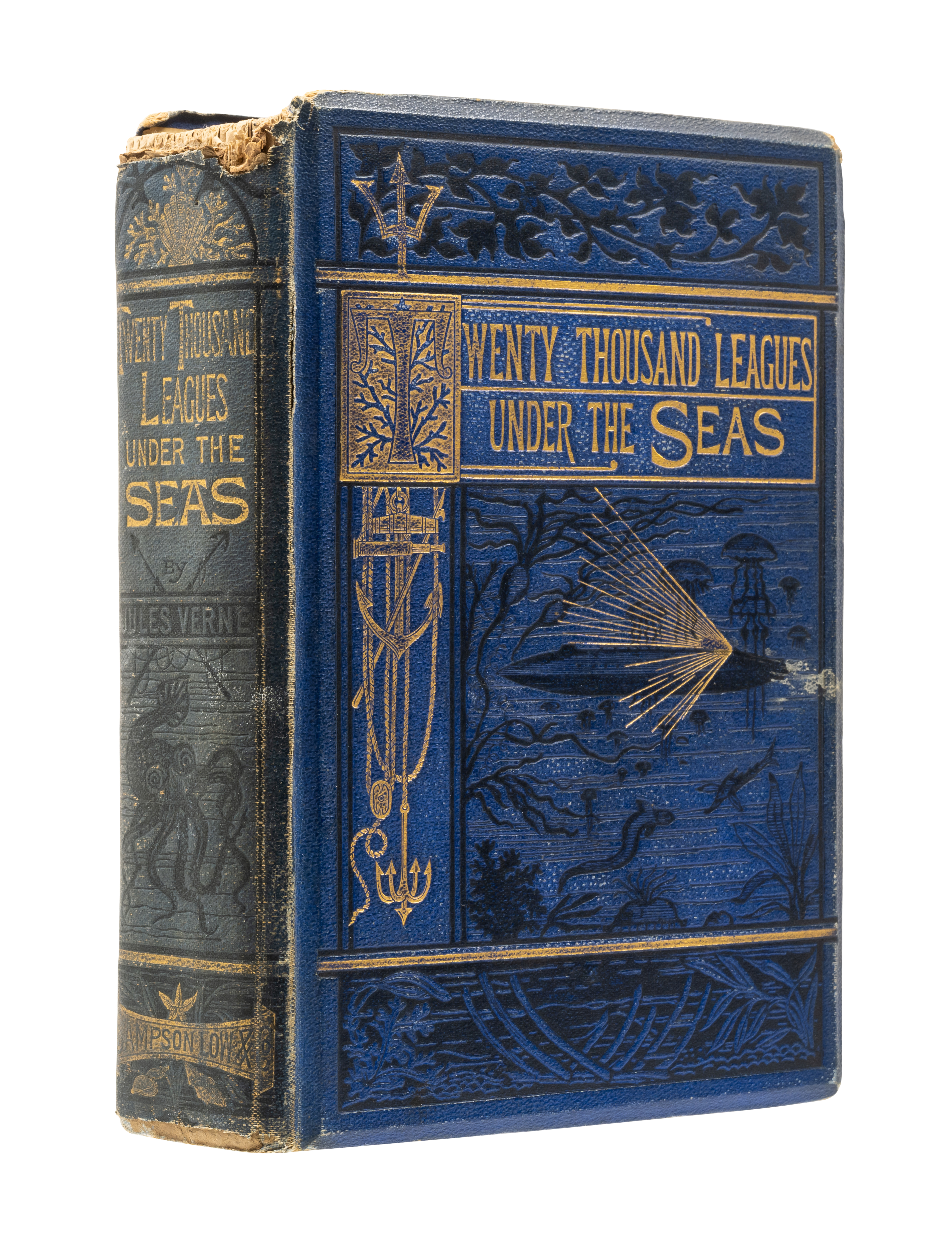 Verne (Jules) Twenty Thousand Leagues Under the Seas, rare first English edition, Sampson, Low, M...