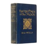 Wells (H.G.) The First Men in the Moon, first edition, first issue, Newnes, 1901